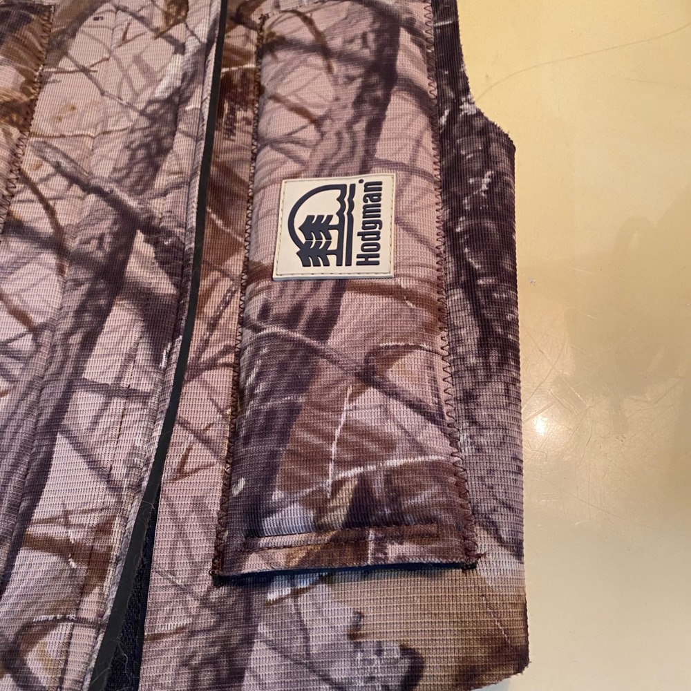 Hodgman Neoprene Camo Ful Zip & Velcro‎ Dog Vest. XXXL.  Style 0200, chest 15" - Picture 4 of 12